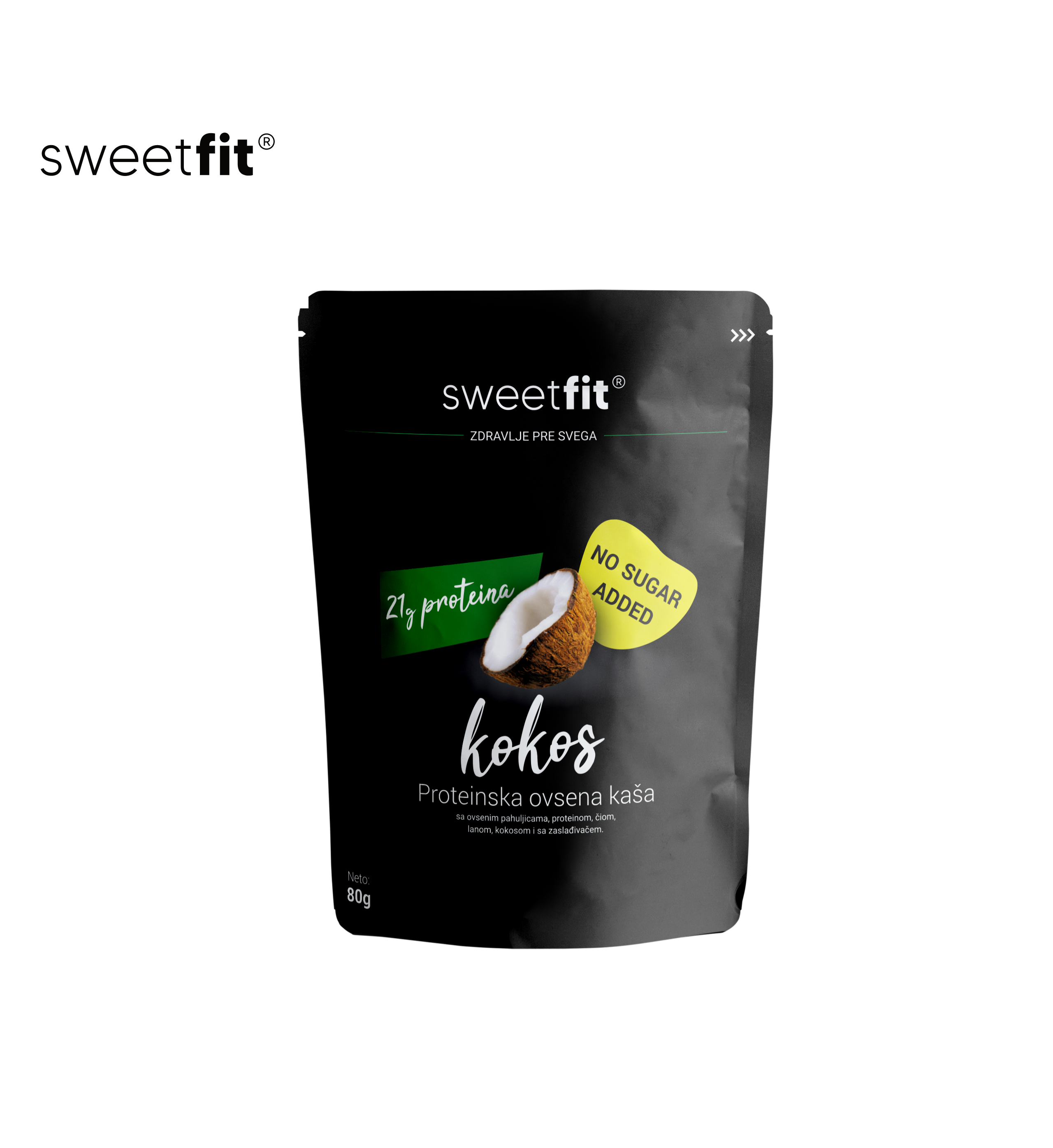 SweetFit Kokos, 80g