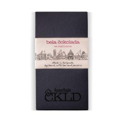 BELA ČOKOLADA SA MALINAMA