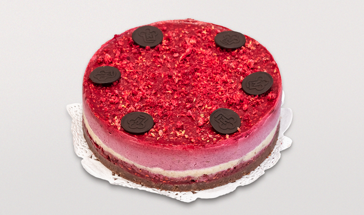 Malina kokos presna torta