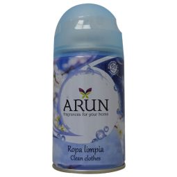 ARUN AIR FRESHENER REFILL 250ML CLEAN CLOTHES