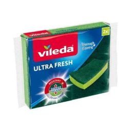 VILEDA ANTIBAKTERIJSKI ABRAZIVNI SUNDJERI ULTRA FRESH ZELENI 2+1