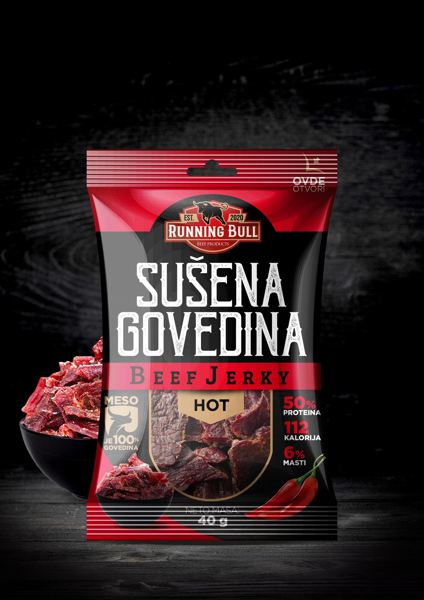 Hot Beef Jerky