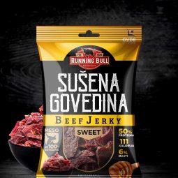 Sweet beef jerky