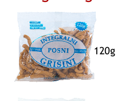 Integralni štapići Klasik, 120g FINO INTEGRINO