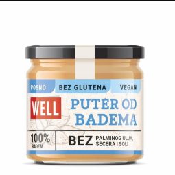 Well Puter od badema, 180 gr