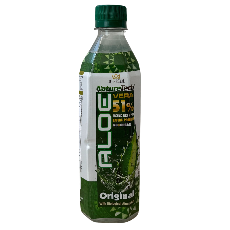 Nature Tech ALOE ORGANIC Juice Pulp, 500ml