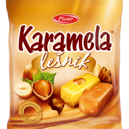 Bombone Pionir karamela lešnik, 100g