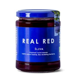 Real Red Organski voćni namaz od šljive, 200g