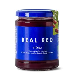 Real Red Organski voćni namaz od višnje, 200g