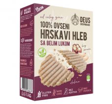 Ovseni hrskavi hlepcici sa belim lukom 150g Deus