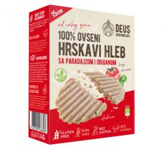 Ovseni hrskavi hlepcici sa paradajizom i origanom 150g Deus