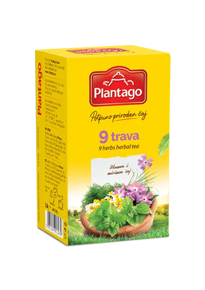 9 trava caj 36g Plantago