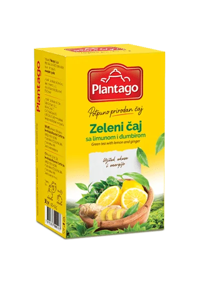 Zeleni caj sa limunom 30g Plantago