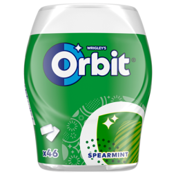 Orbit Žvake spearmint 60 g, 46/1 bočica