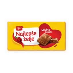 Čokolada Najlepše Želje Mlečna 90 g