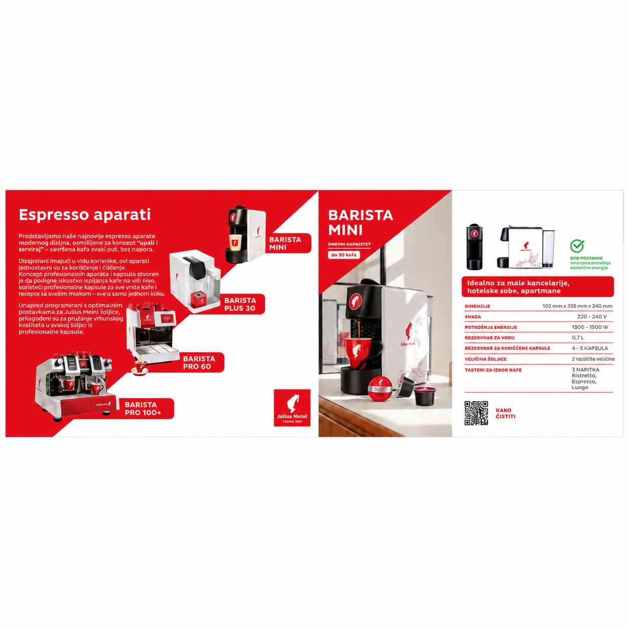 Kafa Julius Meinl Professional Office paket, 96 kapsula x 11 g - Slika 2