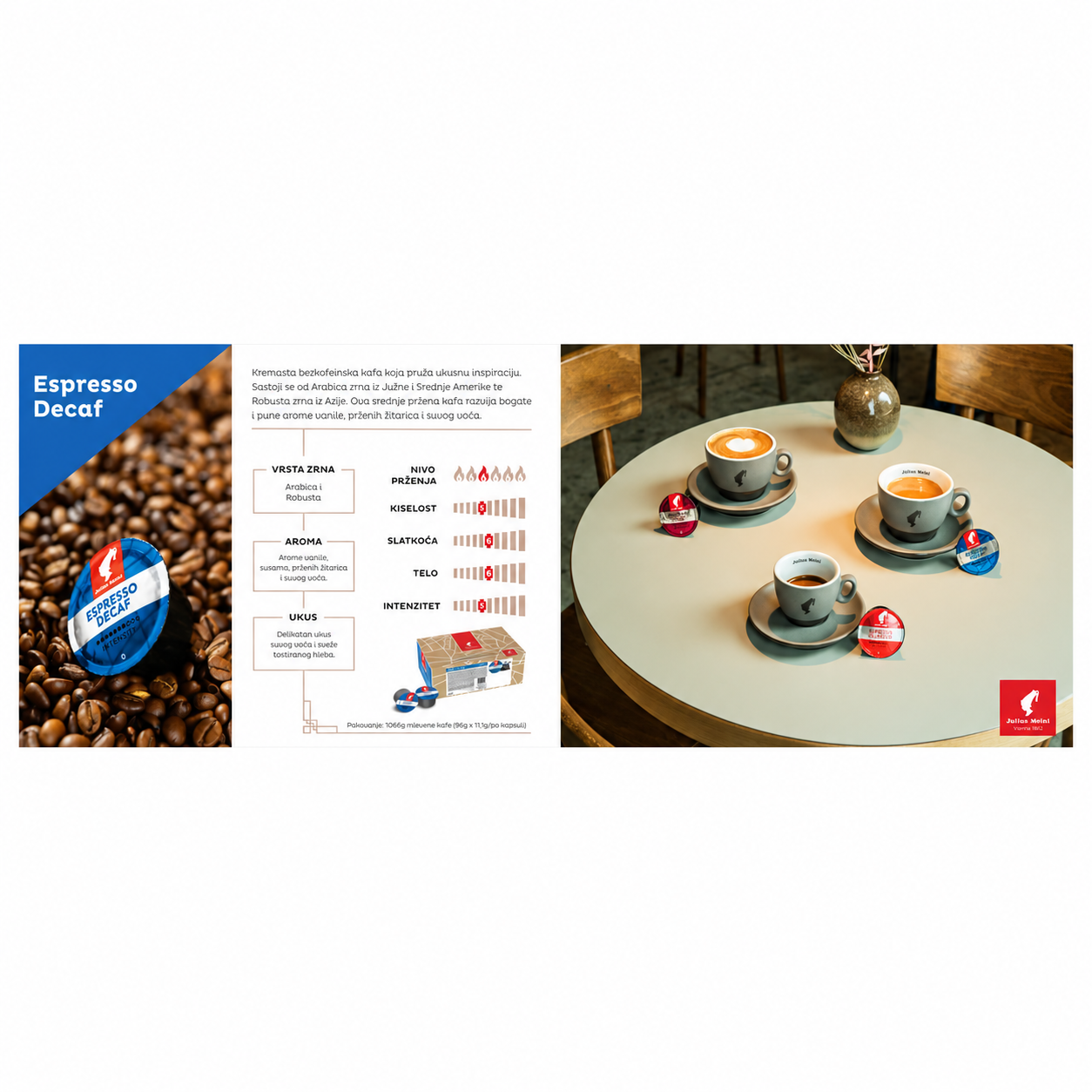 Kafa Julius Meinl Professional Office paket, 96 kapsula x 11 g - Slika 5