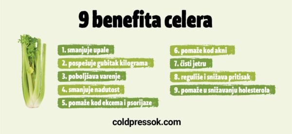 100% Celer sok 500ml - Slika 3