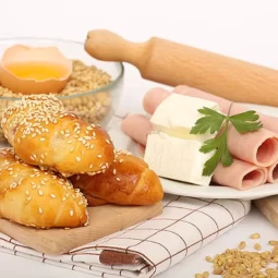 Kiflice sa šunkom i sirom, 1kg